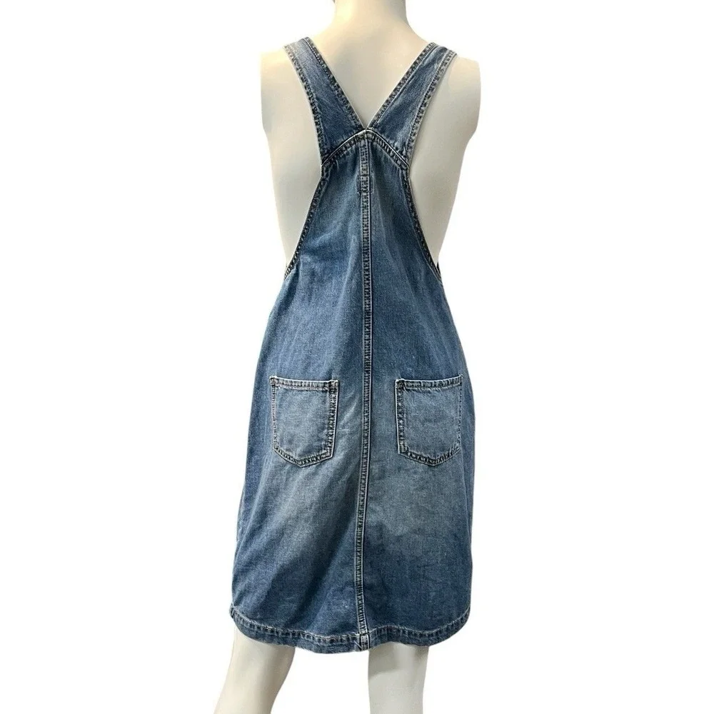 Gap Denim Denim Jumper Overall Dress Girls XXL Country Western Cowgril Casual